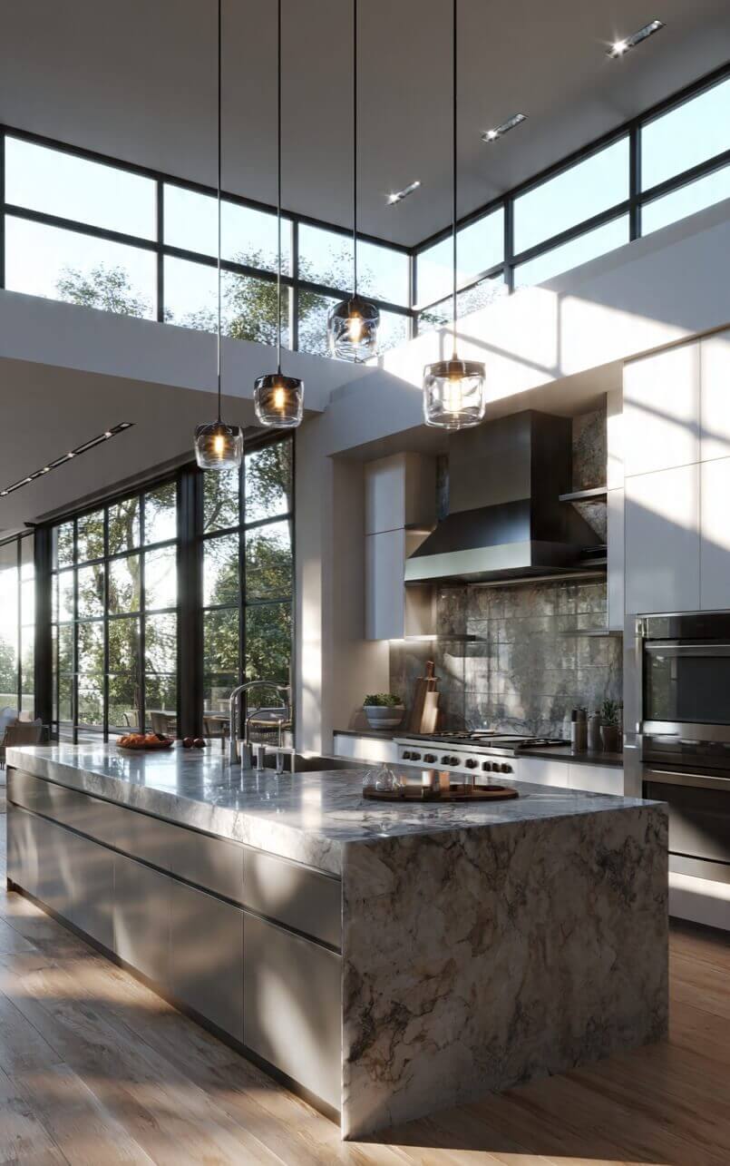 Professionally photographed living space